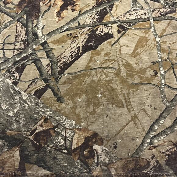Vintage Y2k Realtree Distressed Camo Blank T-Shirt - Picture 2 of 5